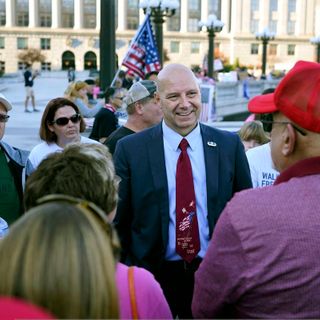 Pa. State Sen. Doug Mastriano tests positive for COVID-19 after meeting Republicans at White House