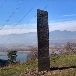 Monolith 'identical to Utah desert structure' appears on other side of the world