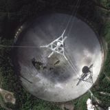 Huge Puerto Rico radio telescope, already damaged, collapses