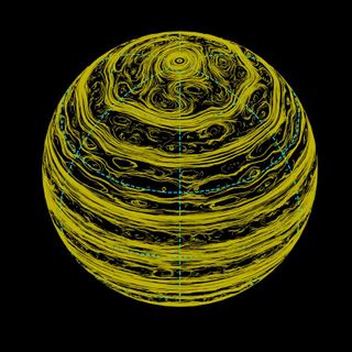 Simulation Helps Explain Saturn's Mysterious Hexagon