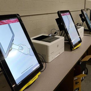 Pa. counties reported no major issues with Dominion voting machines, a Trump target