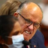 Around 1:26 Rudy Giuliani Farts