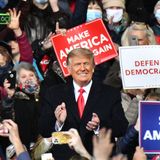 At Georgia rally, Trump tells GOP to vote in ‘rigged’ election