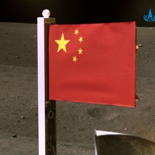 China plants its flag on the moon with Chang'e 5 lunar lander (photo, video)