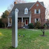 Monolith mysteriously appears in DC man’s front yard