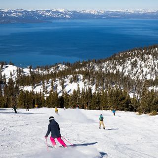 Lake Tahoe shutting down to tourists Friday