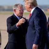 Despite years of unwavering loyalty, Inhofe now a target of Trump's wrath on defense bill