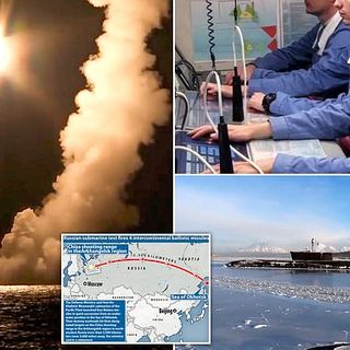 Russian nuclear submarine test-fires 4 missiles