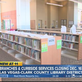 Las Vegas-Clark County Library District reopening all branches Jan. 4