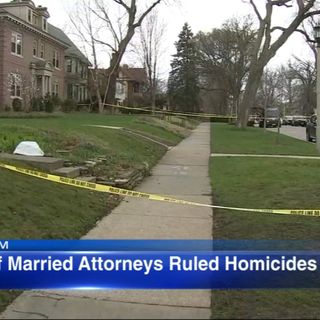 Deaths of Oak Park married attorneys found in home ruled homicides by stabbing