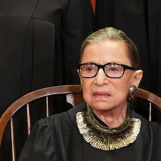 Former White House adviser continues promoting conspiracy that Ruth Bader Ginsburg is dead as she returns to court