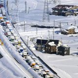 1,000 people stuck overnight in Japan traffic jam stretching 9 miles long | CNN