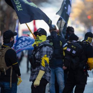 Proud Boys Leader Takes Credit For Burning D.C. Church's Black Lives Matter Banner