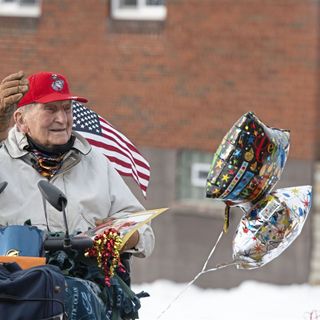 Pandemic or not, this World War II vet is getting a parade