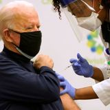Joe Biden Received The COVID-19 Vaccine