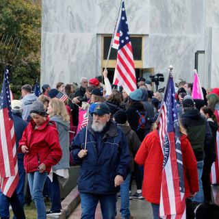 Armed Anti-Lockdown Protesters Just Tried to Storm Oregon's State Capitol