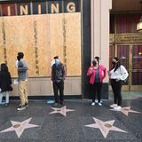 Hollywood Boulevard Struggles Amid Pandemic: "75 Percent Is Boarded Up"