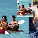 Barack and Michelle warm up for the holidays kayaking in Hawaii  