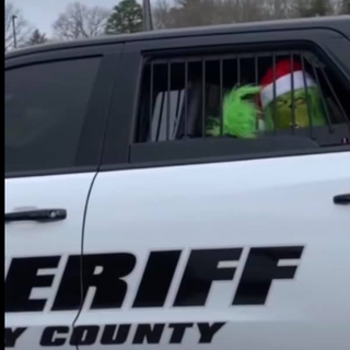 Western Maryland Sheriff's Office arrests "The Grinch"