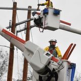 Christmas storm power outages dropping