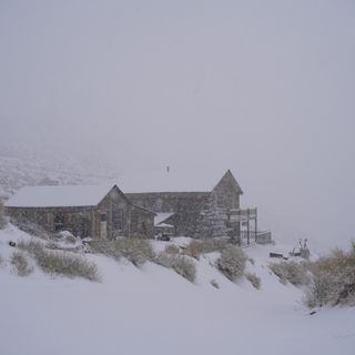 Man forced to quarantine in ghost town with gruesome past