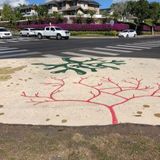 Community, organizations partner to create ‘limu art’ at busy Ewa Beach intersection