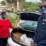 Hundreds of Floridians line up for free groceries as growing demand, decreasing supply pinches food banks