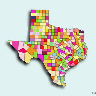 Create Custom Texas Map Chart with Online, Free Map Maker.