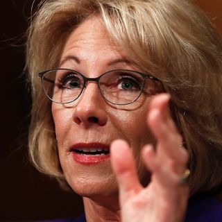 In farewell, Betsy DeVos urges Congress to reject Biden's policies