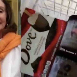 While millions are jobless amid COVID-19, millionaire Nancy Pelosi shows off freezer full of ice cream that gets her through 'these trying times'