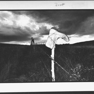 A Boot On A Fence Post Has Special Meaning For Ranchers