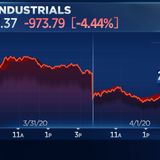 Dow falls 900 points as Wall Street fears coronavirus will shut down economy longer than expected