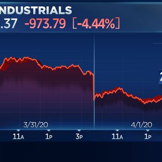 Dow falls 900 points as Wall Street fears coronavirus will shut down economy longer than expected