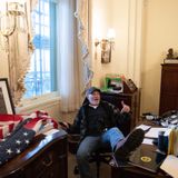 Man photographed in Nancy Pelosi’s office is from Northwest Arkansas