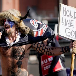 A man wearing a buffalo cap proves how far mis/disinformation can go and how dangerous it can be