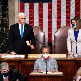 Pence announces Biden's victory after Congress completes electoral count