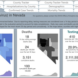 NEW: Nevada reports decrease in hospitalizations as test positivity rate nears 21%