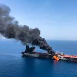 US says video shows Iranian military removing mine from tanker