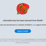 Reddit bans r/Donaldtrump for repeated violations following Capitol Hill riot