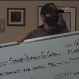 Thorndike boy donates money made from snack stand to Shriners Hospital for Children in Boston