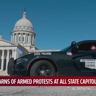 Officials step up security at Oklahoma State Capitol