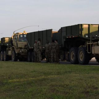 South Carolina National Guard transporting supplies to support coronavirus response efforts