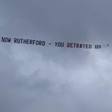 Aerial banner calls for Rutherford’s resignation