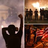 50 Secret Service agents injured in White House riots as Donald Trump is taken to 'terror attack' bunker