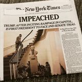 Front pages on Trump's impeachment: 'Again.' - Poynter