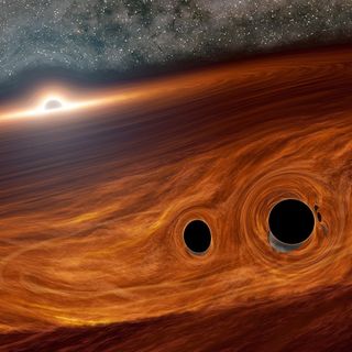 Astronomers see a Hint of the Gravitational Wave Background to the Universe