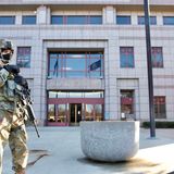 Heavy security at Capitol in Hartford for potential violence by Trump backers met with calm, quiet