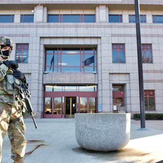 Heavy security at Capitol in Hartford for potential violence by Trump backers met with calm, quiet