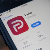 Parler website comes back online with ‘lovers and haters’ note