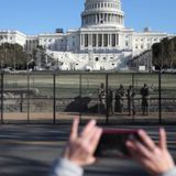 Non-scalable fence erected around Capitol as more National Guard members arrive in DC